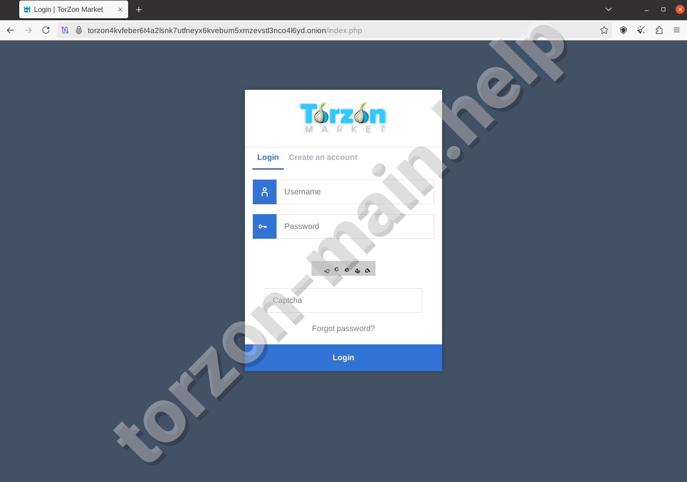 Torzon Darknet Market Login Page - Secure Access